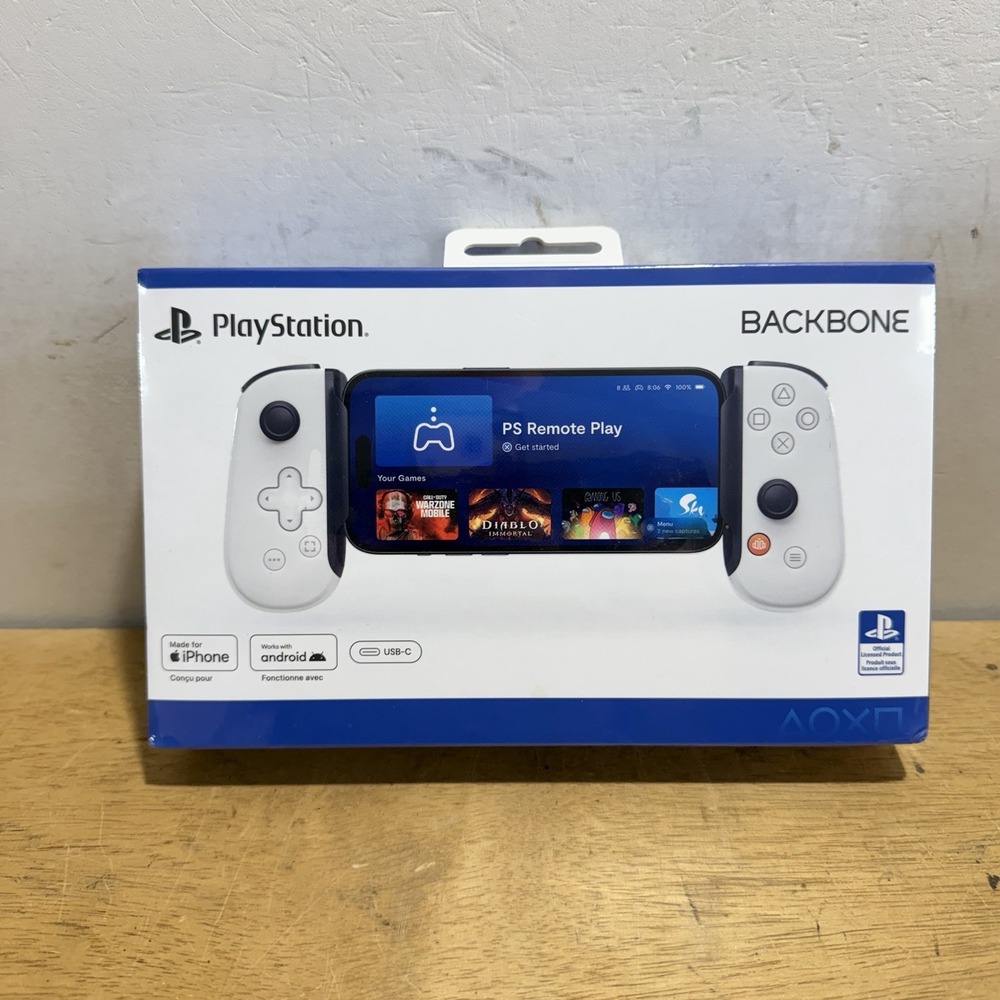 Backbone One PlayStation Edition Gen 2 USB-C Mobile Controller iPhone Android